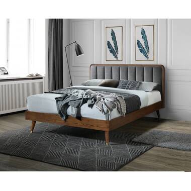 Campion queen tufted low shop profile platform bed